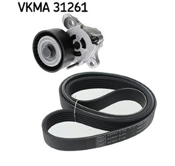 Sada žebrovaných klínových řemenů SKF VKMA 31261