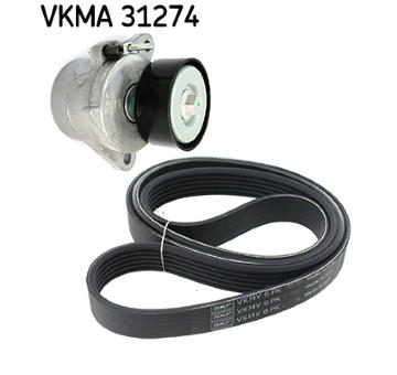 Sada žebrovaných klínových řemenů SKF VKMA 31274