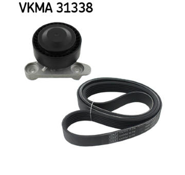 Sada žebrovaných klínových řemenů SKF VKMA 31338
