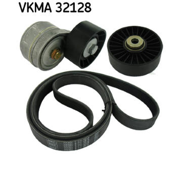 Sada žebrovaných klínových řemenů SKF VKMA 32128