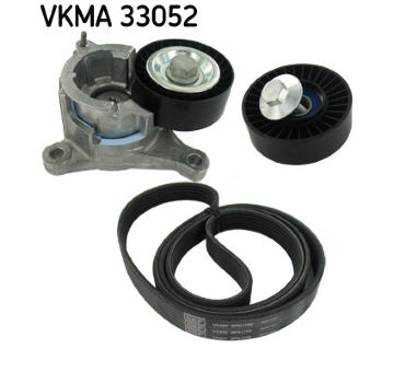 Ozubený klinový remeň - Sada SKF VKMA 33052
