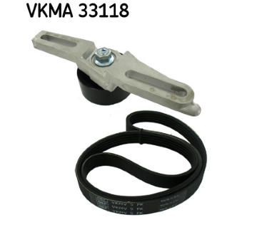 Sada žebrovaných klínových řemenů SKF VKMA 33118