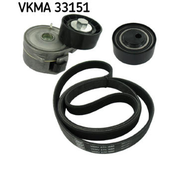Sada žebrovaných klínových řemenů SKF VKMA 33151