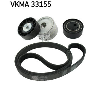 Sada žebrovaných klínových řemenů SKF VKMA 33155