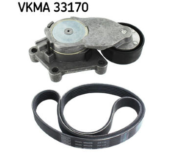 Sada žebrovaných klínových řemenů SKF VKMA 33170