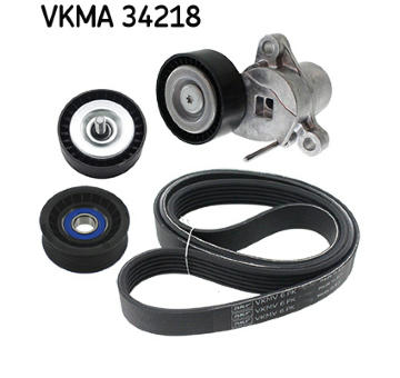 Sada žebrovaných klínových řemenů SKF VKMA 34218
