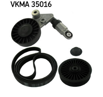 Sada žebrovaných klínových řemenů SKF VKMA 35016