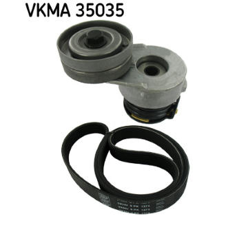 Sada žebrovaných klínových řemenů SKF VKMA 35035