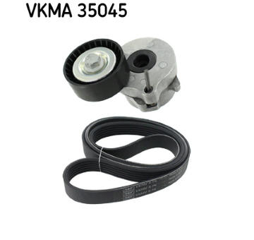 Sada žebrovaných klínových řemenů SKF VKMA 35045