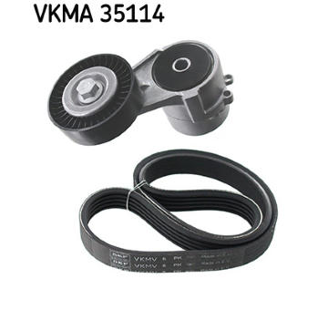 Sada žebrovaných klínových řemenů SKF VKMA 35114
