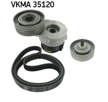 Sada žebrovaných klínových řemenů SKF VKMA 35120