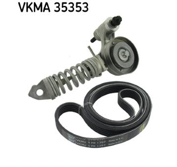 Sada žebrovaných klínových řemenů SKF VKMA 35353