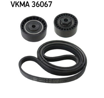 Ozubený klinový remeň - Sada SKF VKMA 36067