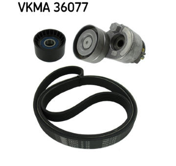Sada žebrovaných klínových řemenů SKF VKMA 36077