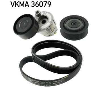 Sada žebrovaných klínových řemenů SKF VKMA 36079