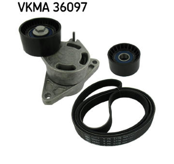 Sada žebrovaných klínových řemenů SKF VKMA 36097