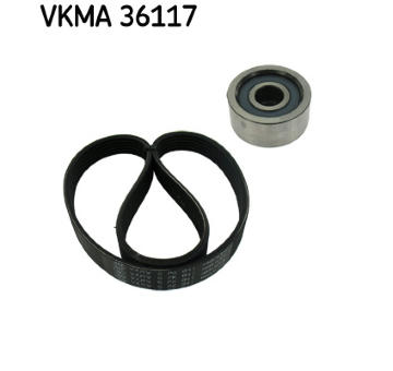 Ozubený klinový remeň - Sada SKF VKMA 36117