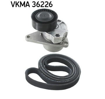 Sada žebrovaných klínových řemenů SKF VKMA 36226