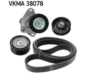 Sada žebrovaných klínových řemenů SKF VKMA 38078