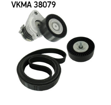 Sada žebrovaných klínových řemenů SKF VKMA 38079