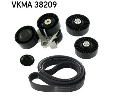 Sada žebrovaných klínových řemenů SKF VKMA 38209