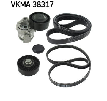 Ozubený klinový remeň - Sada SKF VKMA 38317