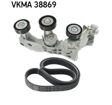 Sada žebrovaných klínových řemenů SKF VKMA 38869