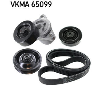 Sada žebrovaných klínových řemenů SKF VKMA 65099