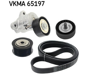 Sada žebrovaných klínových řemenů SKF VKMA 65197