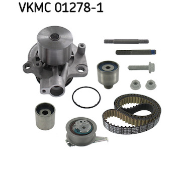 Vodní pumpa + sada ozubeného řemene SKF VKMC 01278-1