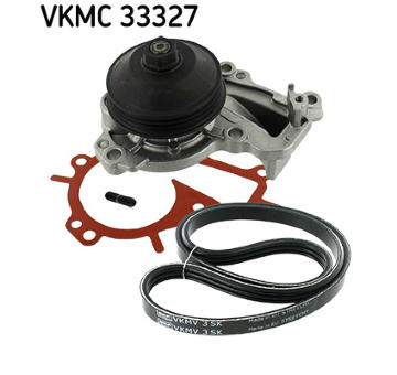 Vodní pumpa + klinový żebrový řemen SKF VKMC 33327