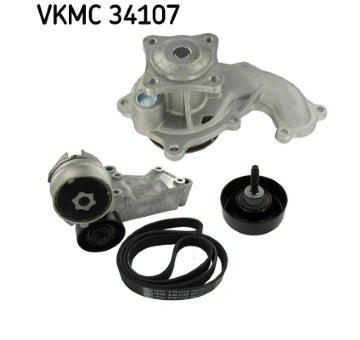 Vodné čerpadlo + sada klinového remeňa SKF VKMC 34107