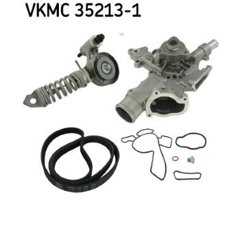 Vodní pumpa + klinový żebrový řemen SKF VKMC 35213-1