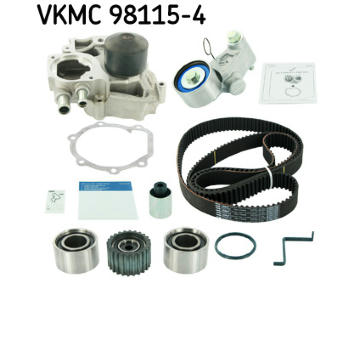 Vodní pumpa + sada ozubeného řemene SKF VKMC 98115-4