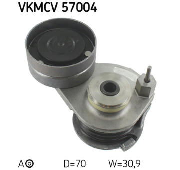 Napínák, žebrovaný klínový řemen SKF VKMCV 57004