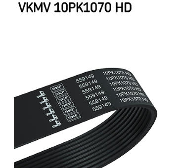 ozubený klínový řemen SKF VKMV 10PK1070 HD