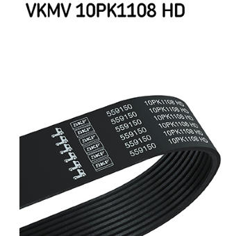 ozubený klínový řemen SKF VKMV 10PK1108 HD