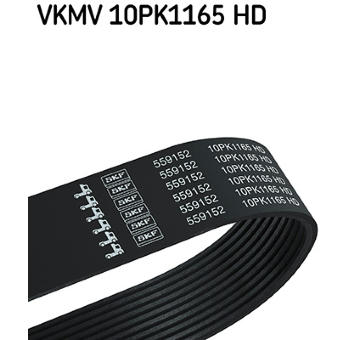 ozubený klínový řemen SKF VKMV 10PK1165 HD