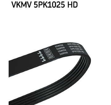 ozubený klínový řemen SKF VKMV 5PK1025 HD