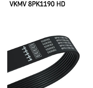 ozubený klínový řemen SKF VKMV 8PK1190 HD