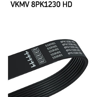 ozubený klínový řemen SKF VKMV 8PK1230 HD