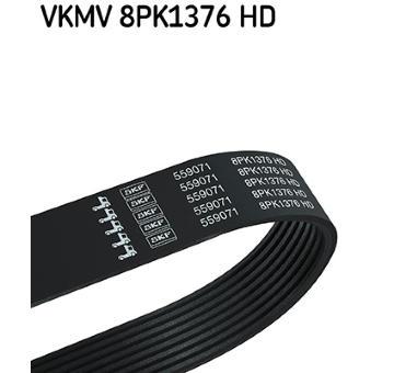 ozubený klínový řemen SKF VKMV 8PK1376 HD