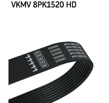 ozubený klínový řemen SKF VKMV 8PK1520 HD