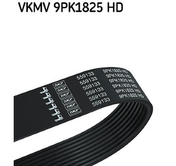 Ozubený klinový remeň SKF VKMV 9PK1825 HD