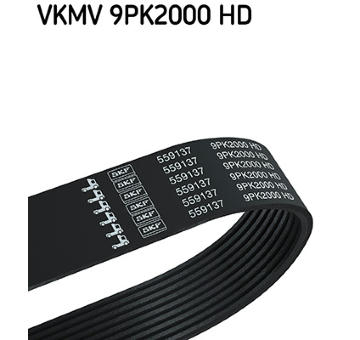 ozubený klínový řemen SKF VKMV 9PK2000 HD