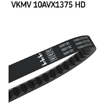 Klínový řemen SKF VKMV 10AVX1375 HD