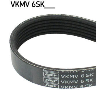 Ozubený klinový remeň SKF VKMV 6SK989