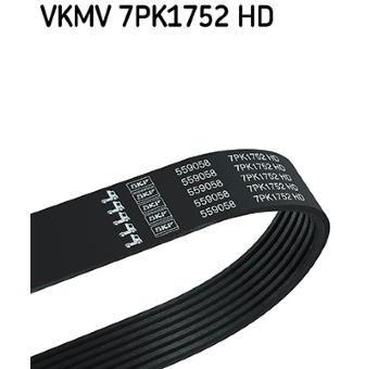ozubený klínový řemen SKF VKMV 7PK1752 HD