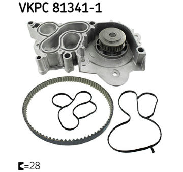 Vodní čerpadlo, chlazení motoru SKF VKPC 81341-1