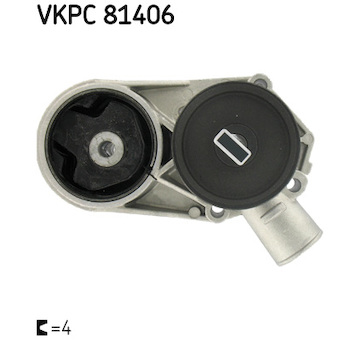 Vodní čerpadlo, chlazení motoru SKF VKPC 81406